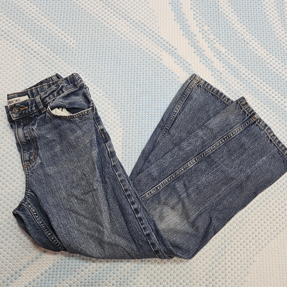 Cherokee Straight Fit Blue Denim Pants in Junior's Size 16 - Picture 5 of 5